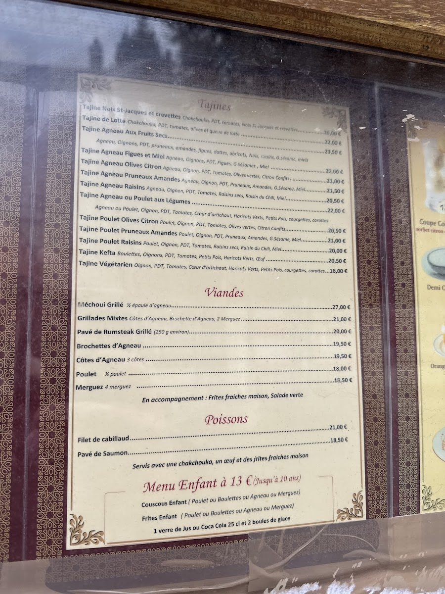 Menu Le Berbère-8